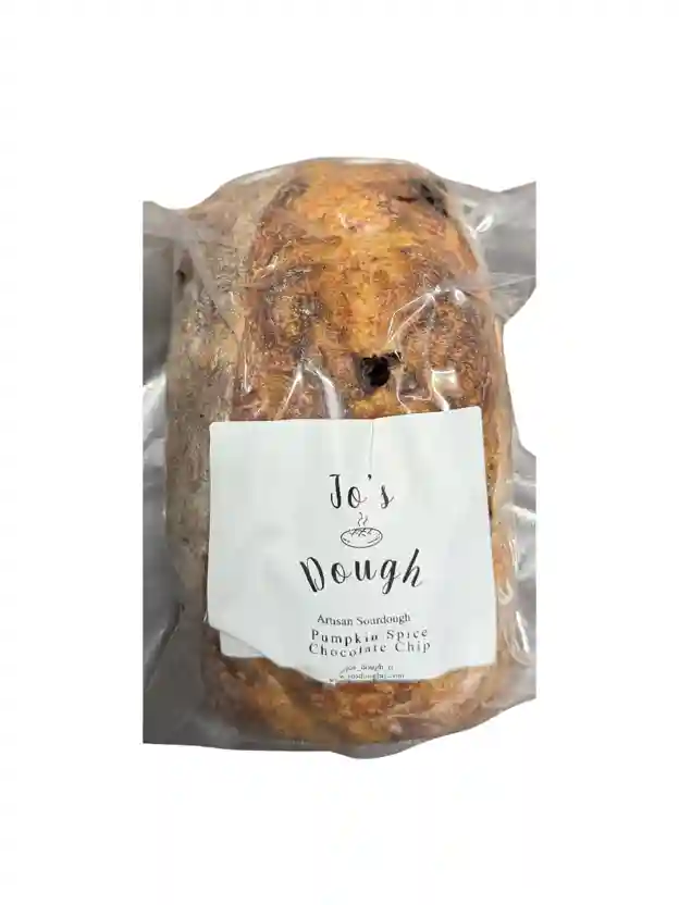 Artisan Pumpkin Spice Chocolate Chip Sourdough